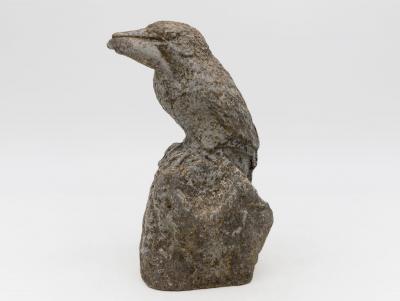 Reconstituted Stone Raven English Mid 20th C 