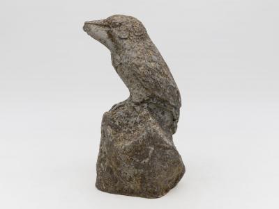 Reconstituted Stone Raven English Mid 20th C 