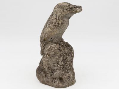 Reconstituted Stone Raven English Mid 20th C 
