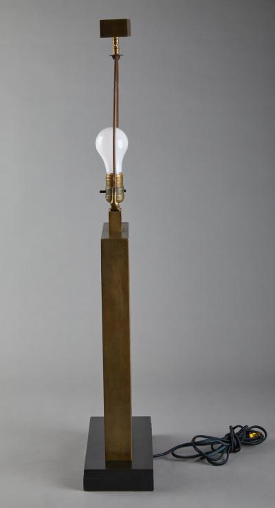 Rectangular Bronze Lamp
