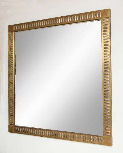 Rectangular Bronze Mirror with Mirrored Inserts in the Neoclassic Manner
