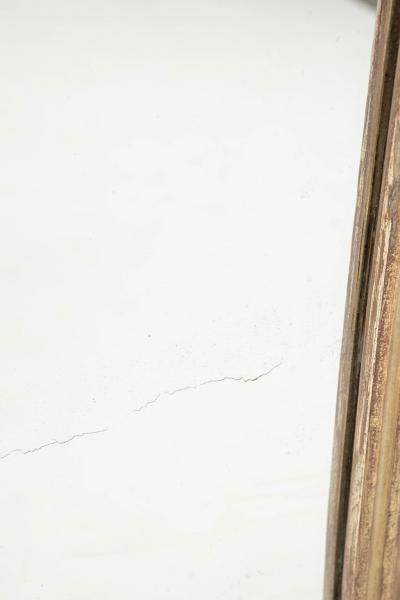 Rectangular French Fluted Giltwood Mirror