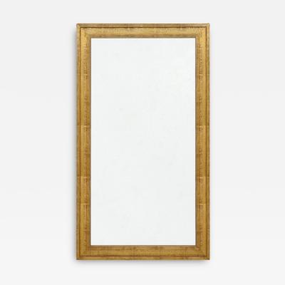 Rectangular Gilt Wood Wall Mirror