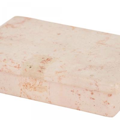 Rectangular Pink Marble Box