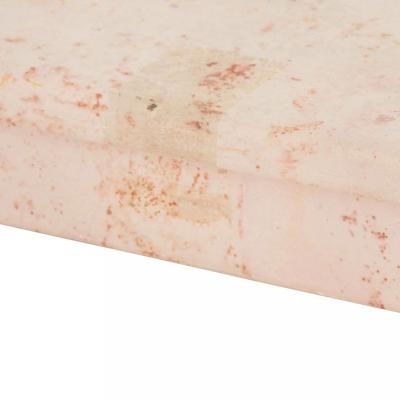 Rectangular Pink Marble Box