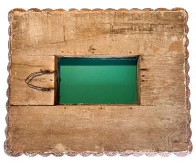 Rectangular Sunburst Mirror Unknown 1920s Lot PE5