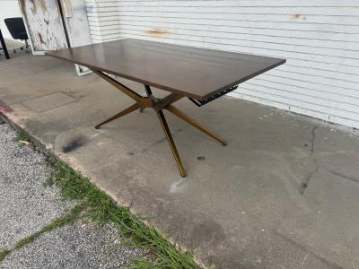 Rectangular Table w Spider Leg Base