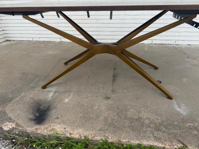 Rectangular Table w Spider Leg Base