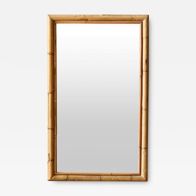 Rectangular bamboo mirror 1980