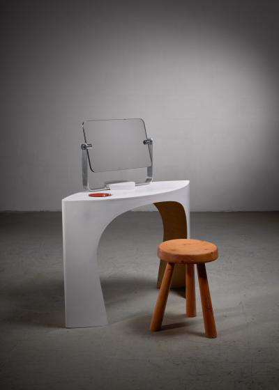 Rectangular console mirror