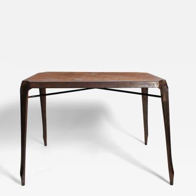 Rectangular table in iron 1960s 