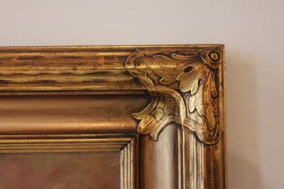 Red Flowers Oil on Canvas