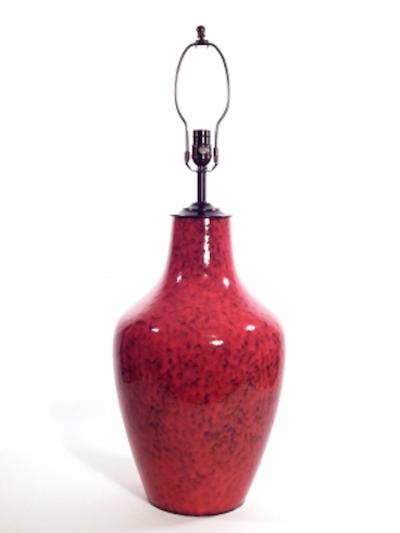 Red German Carstens Table Lamp