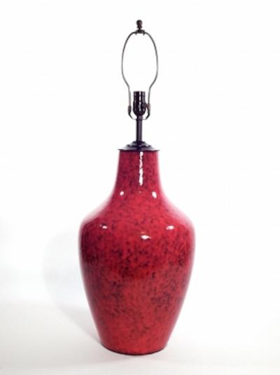 Red German Carstens Table Lamp