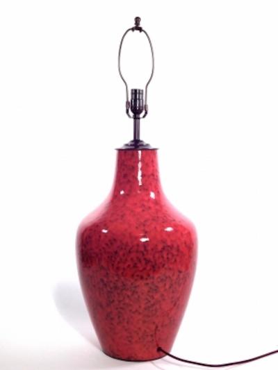 Red German Carstens Table Lamp