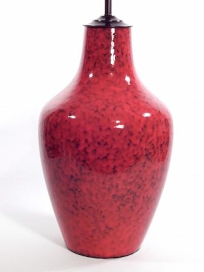 Red German Carstens Table Lamp