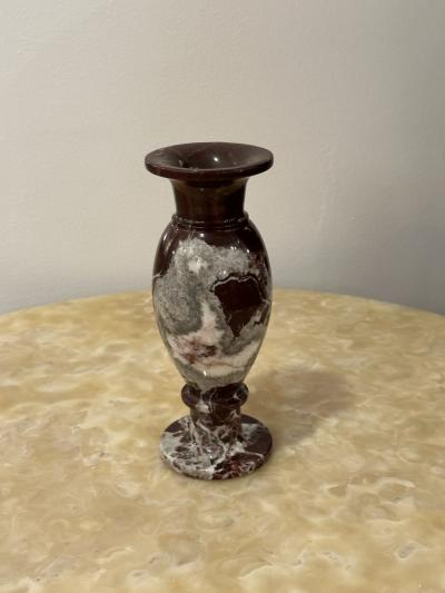 Red Marble Vase