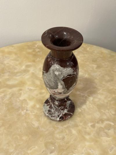 Red Marble Vase