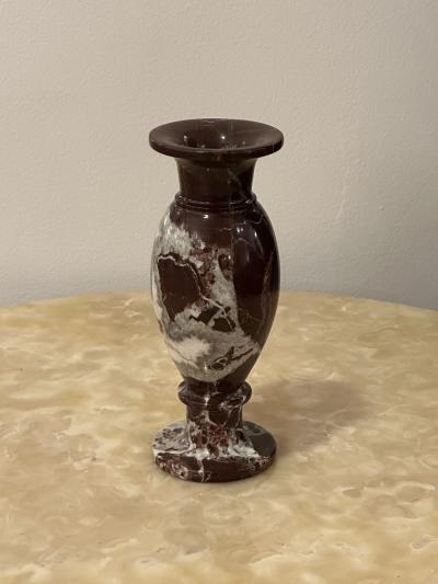 Red Marble Vase