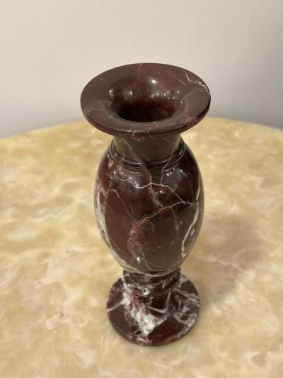 Red Marble Vase
