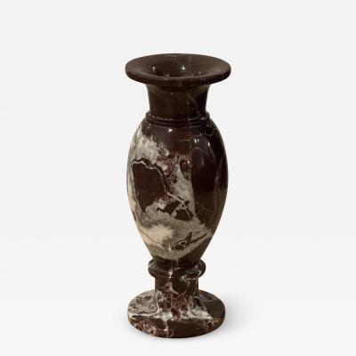 Red Marble Vase