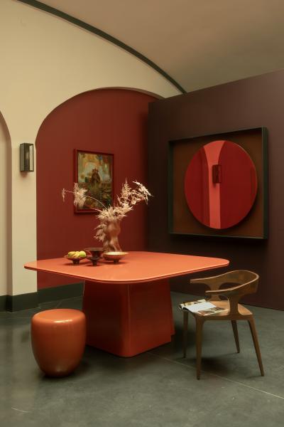 Reda Amalou OOMA Lacquered Dining Table 180cm by Reda Amalou