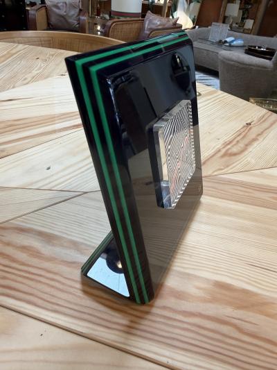 Rede Guzzini Rede Guzzini Black and Green Picture Frame with Original Box