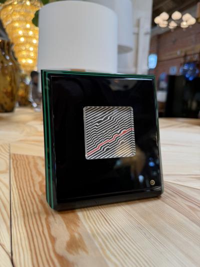 Rede Guzzini Rede Guzzini Black and Green Picture Frame with Original Box