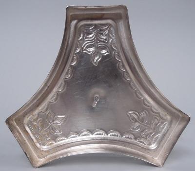 Regal Sterling Silver Deer Lion Goblet with Leafing Stem