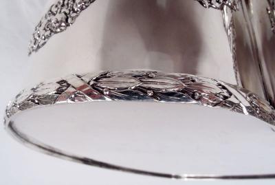 Regal and Romantic Sterling Silver Heart Shaped Jewelry Box