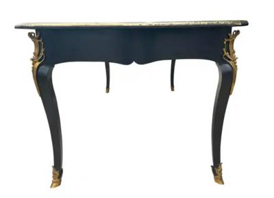 Regence Ebonized And Ormolu Mounted Bureau Plat