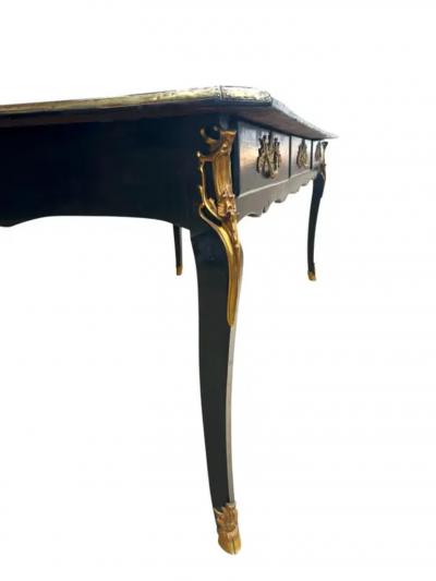 Regence Ebonized And Ormolu Mounted Bureau Plat