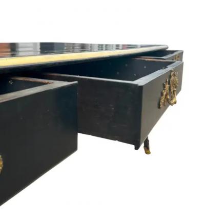 Regence Ebonized And Ormolu Mounted Bureau Plat