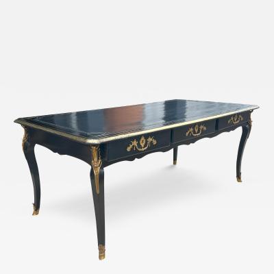 Regence Ebonized And Ormolu Mounted Bureau Plat