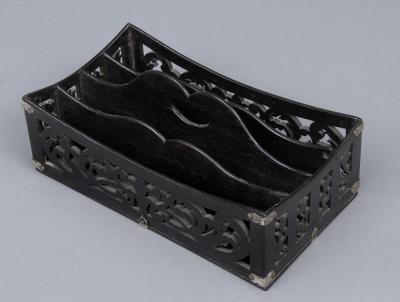 Regency Bog Oak Stationery Tray Circa 1820
