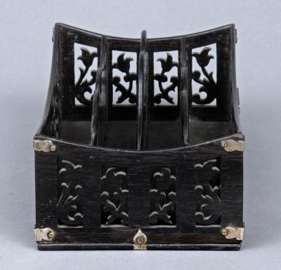 Regency Bog Oak Stationery Tray Circa 1820