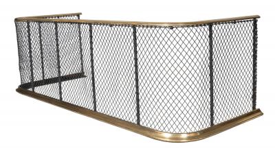 Regency Brass And Wire Fire Fender