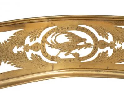 Regency Brass Fire Fender
