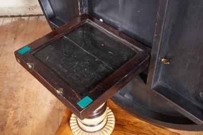 Regency Brass Inlaid Center Table