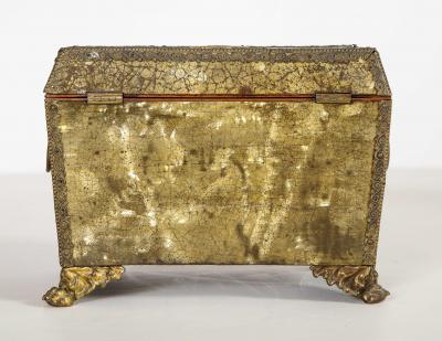 Regency Brass Veneered Letter Box