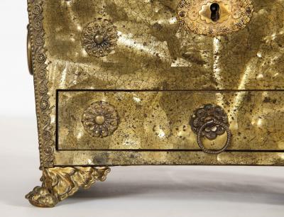 Regency Brass Veneered Letter Box