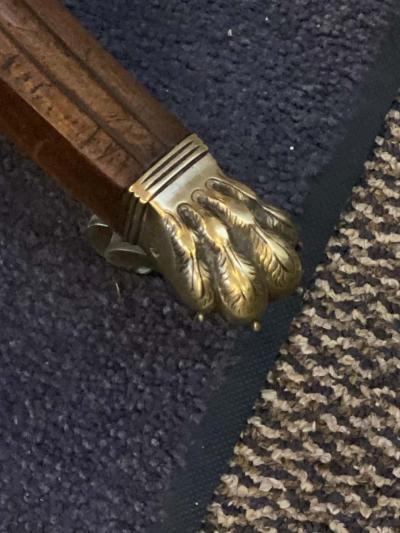 Regency Breakfast Table Tilt Top Mahogany Rosewood Banded circa 1810