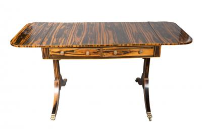 Regency Calamander Sofa Table