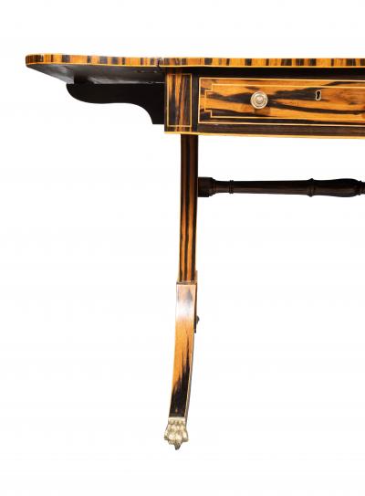 Regency Calamander Sofa Table