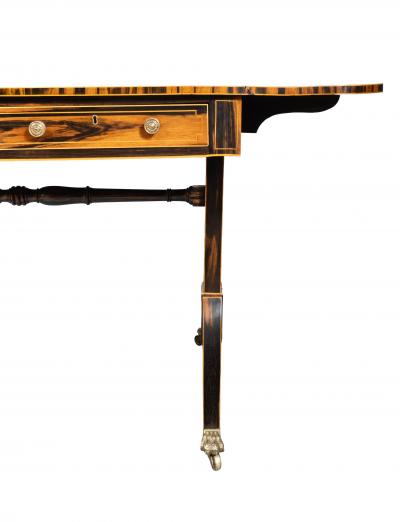 Regency Calamander Sofa Table