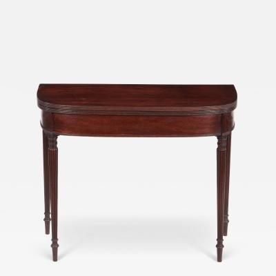 Regency Card Table