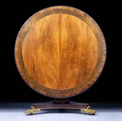 Regency Center Table Circa 1820