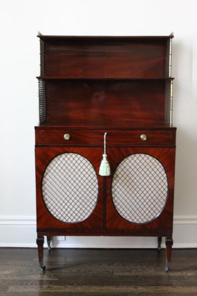 Regency Chiffonier with Shelves