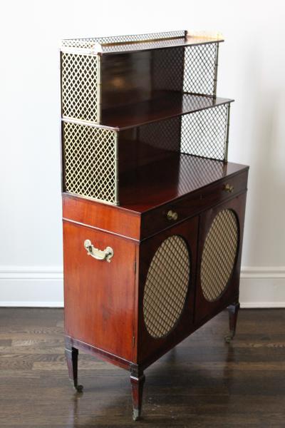 Regency Chiffonier with Shelves