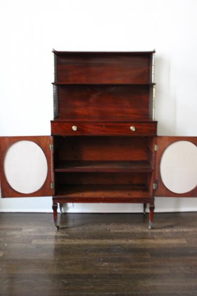 Regency Chiffonier with Shelves